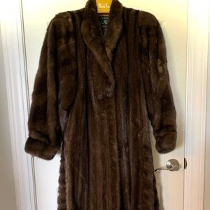 Vintage Long Women's Mink Coat